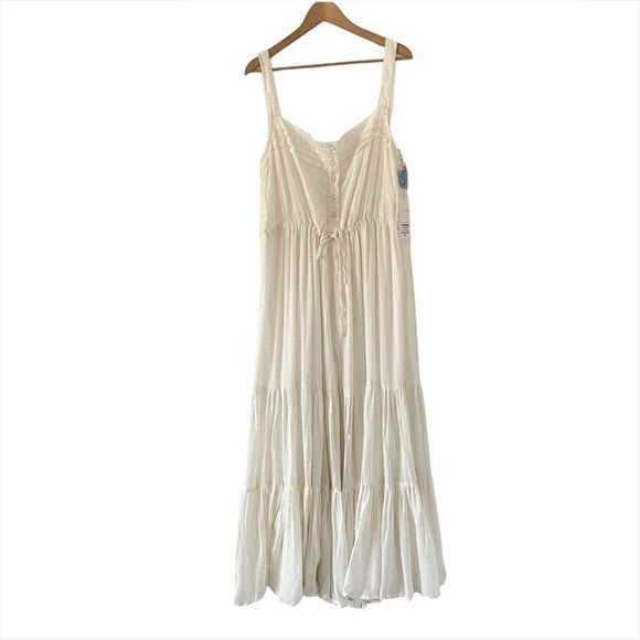 NWT Sundress Lucia Maxi Dress in Precieuse White - Picture 5 of 13